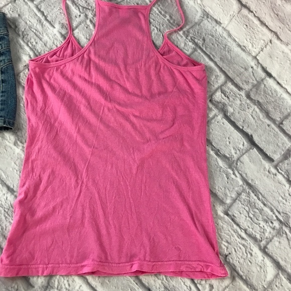 Vintage Y2K Moda Victoria's Secret Racerback Lightweight Cotton‎ Tank - Picture 6 of 8